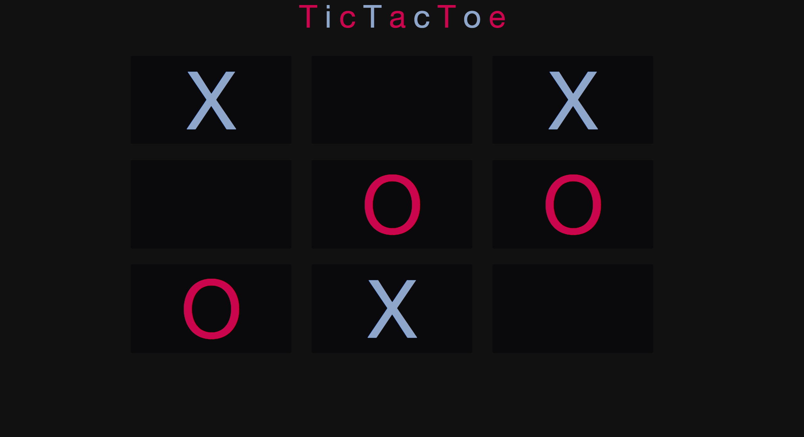 Tic Tac Toe